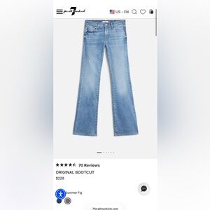 7 for all mankind brand new jeans